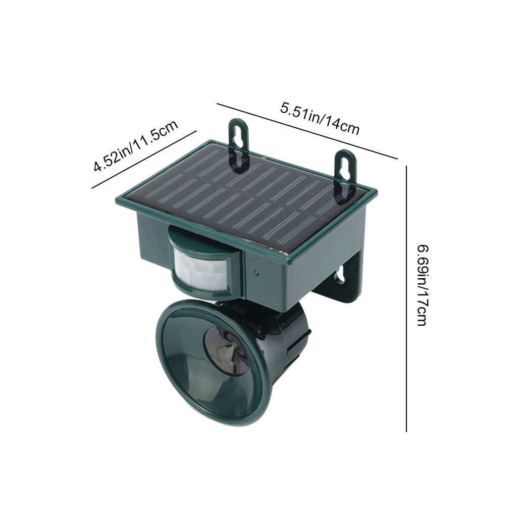 Niki | Solar Motion Sensor Bird Repeller for Outdoors