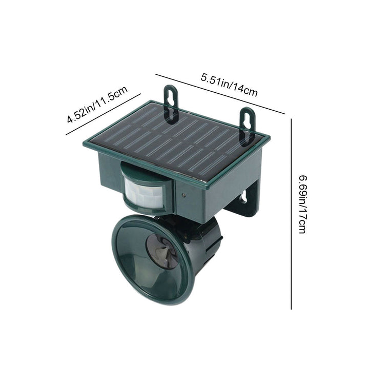 Niki | Solar Motion Sensor Bird Repeller for Outdoors