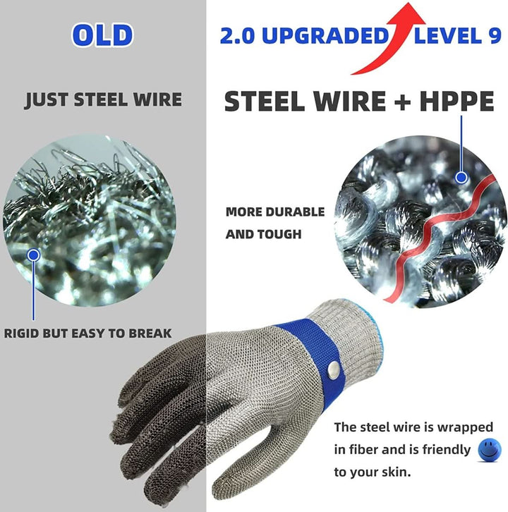 Niki | Stainless Steel Safety Gloves with Maximum Cut Resistance