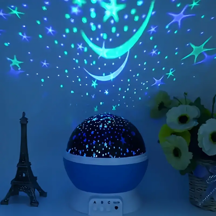 Niki | Star Projector Night Light | Soothing Sky Projection with Music