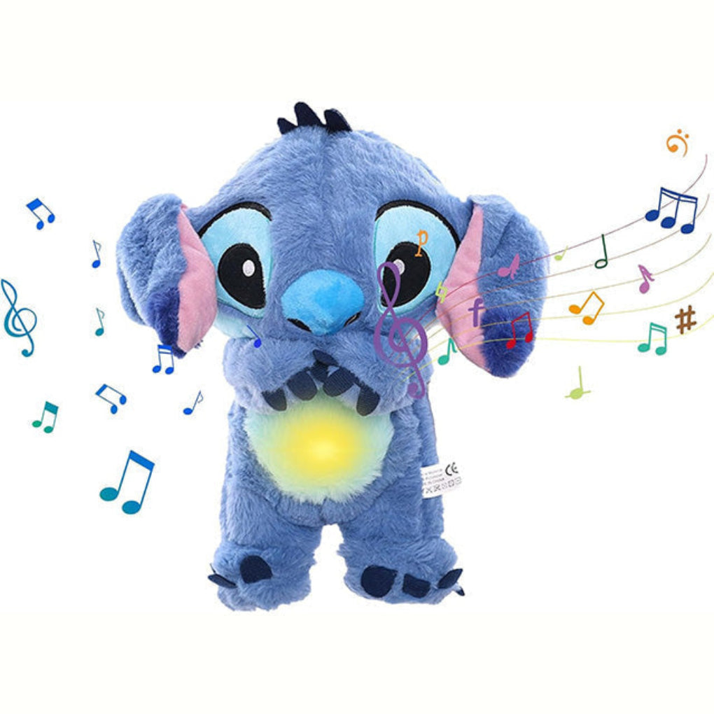 Niki | Stitch Plush Toy with Breathing and Lullabies