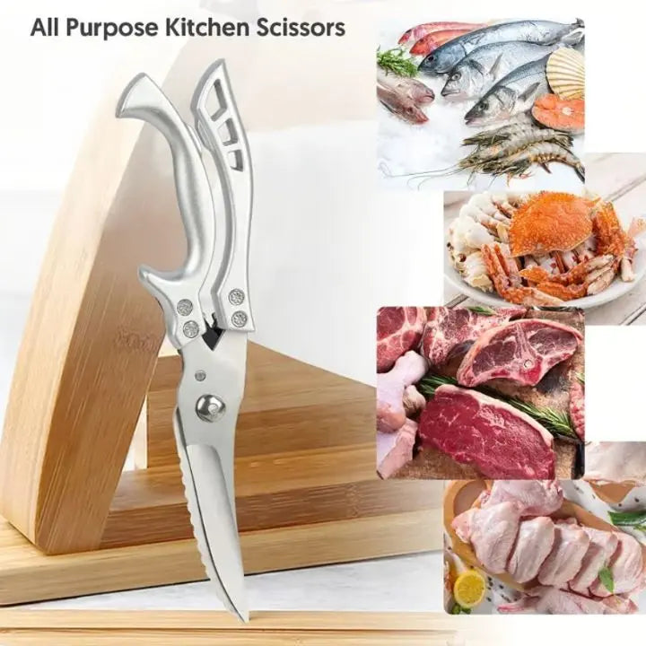Niki | Super strong kitchen scissors – stainless steel &amp; effortless cutting
