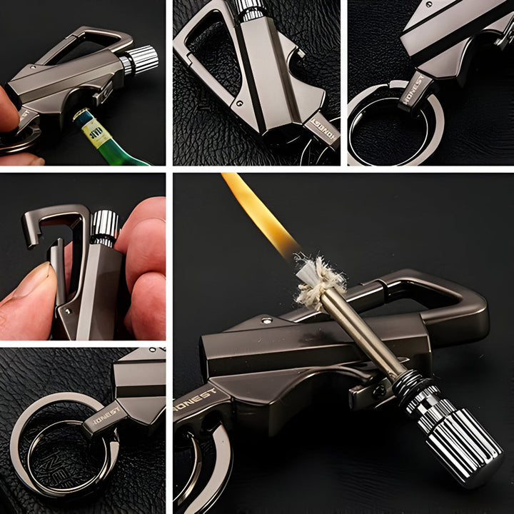 Niki | Survival Waterproof Flint Fire Starter Keychain