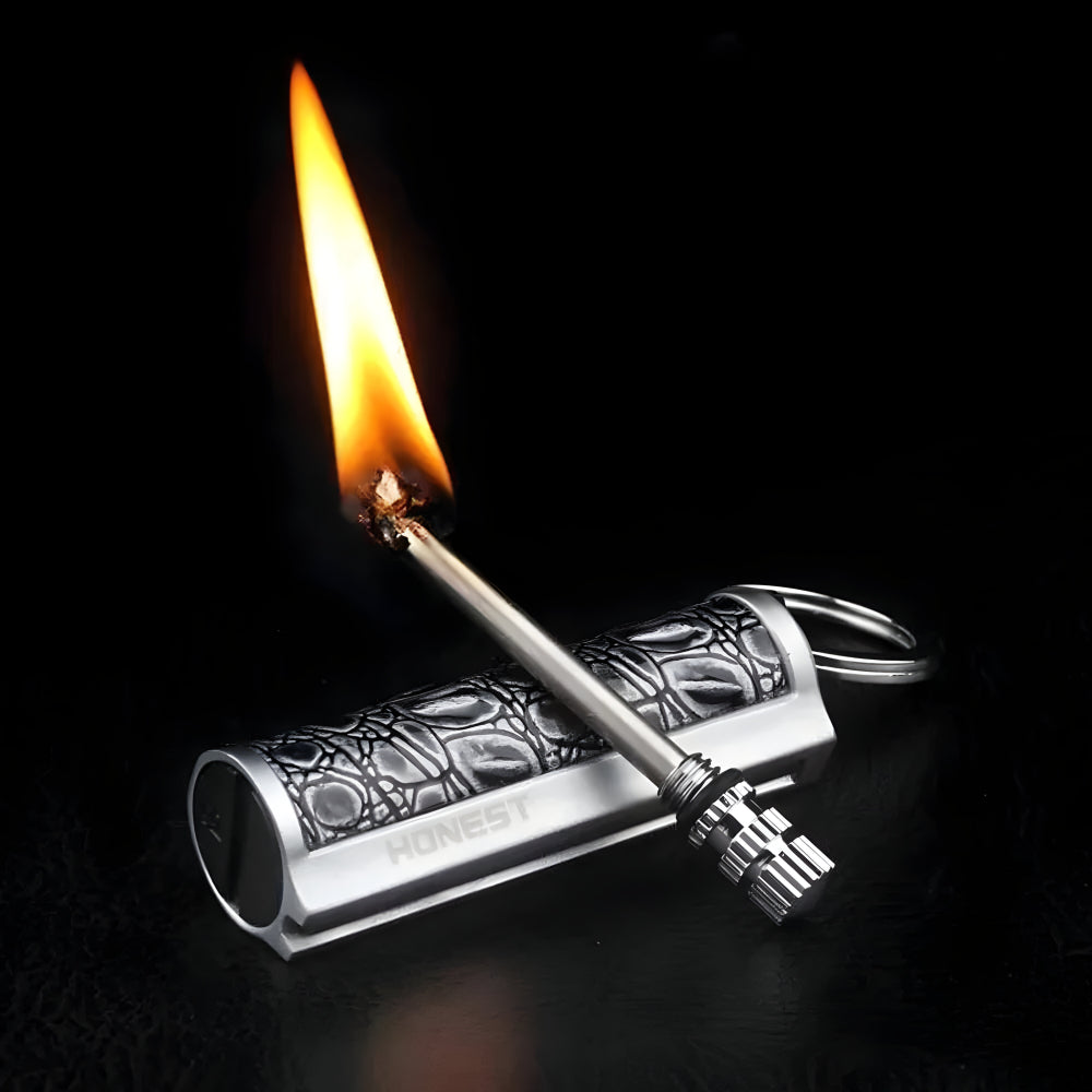 Niki | Survival Waterproof Flint Fire Starter Keychain