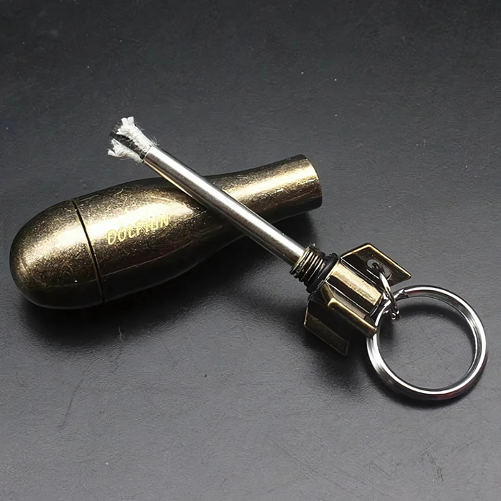 Niki | Survival Waterproof Flint Fire Starter Keychain