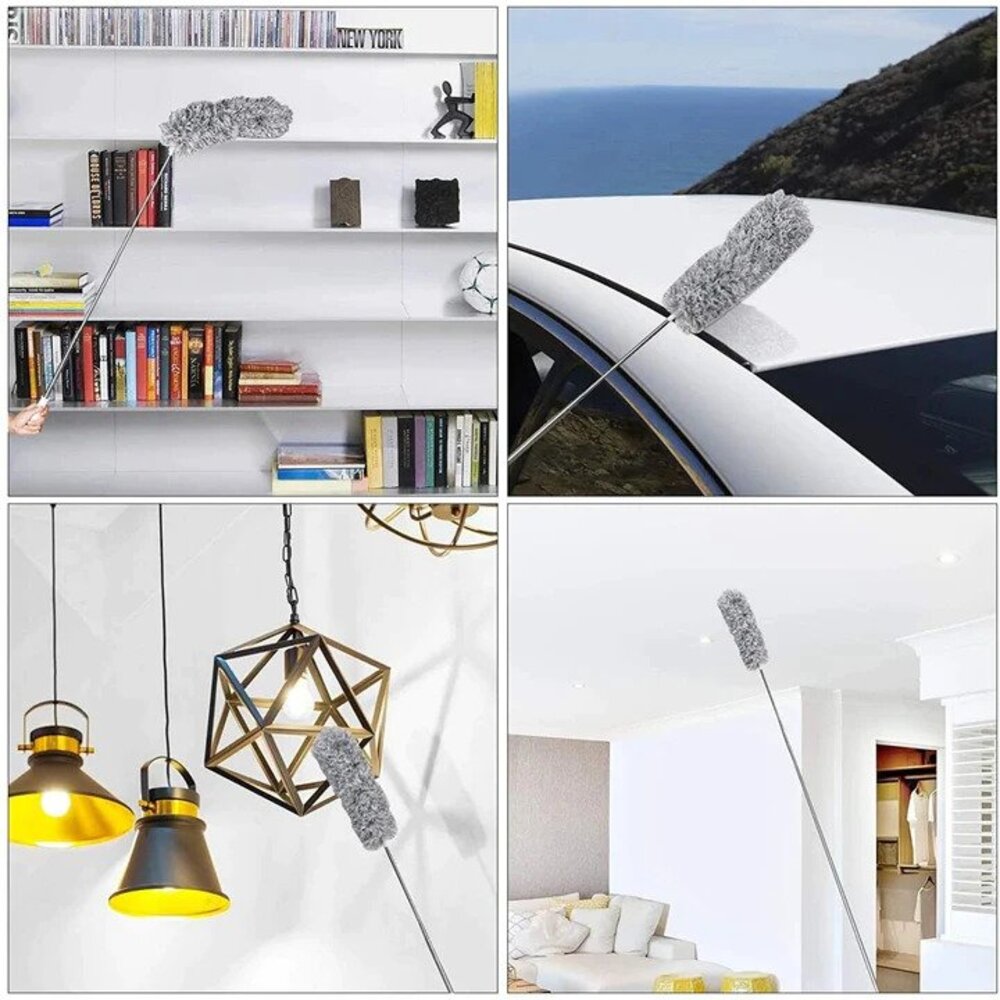 Niki | Telescopic Duster - Extendable Cleaning Wand