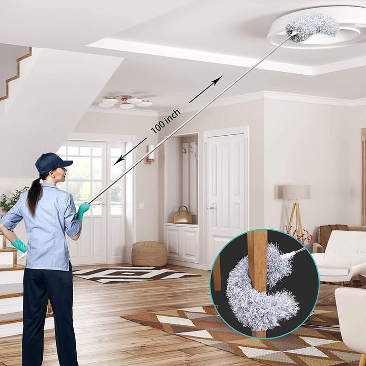 Niki | Telescopic Duster - Extendable Cleaning Wand