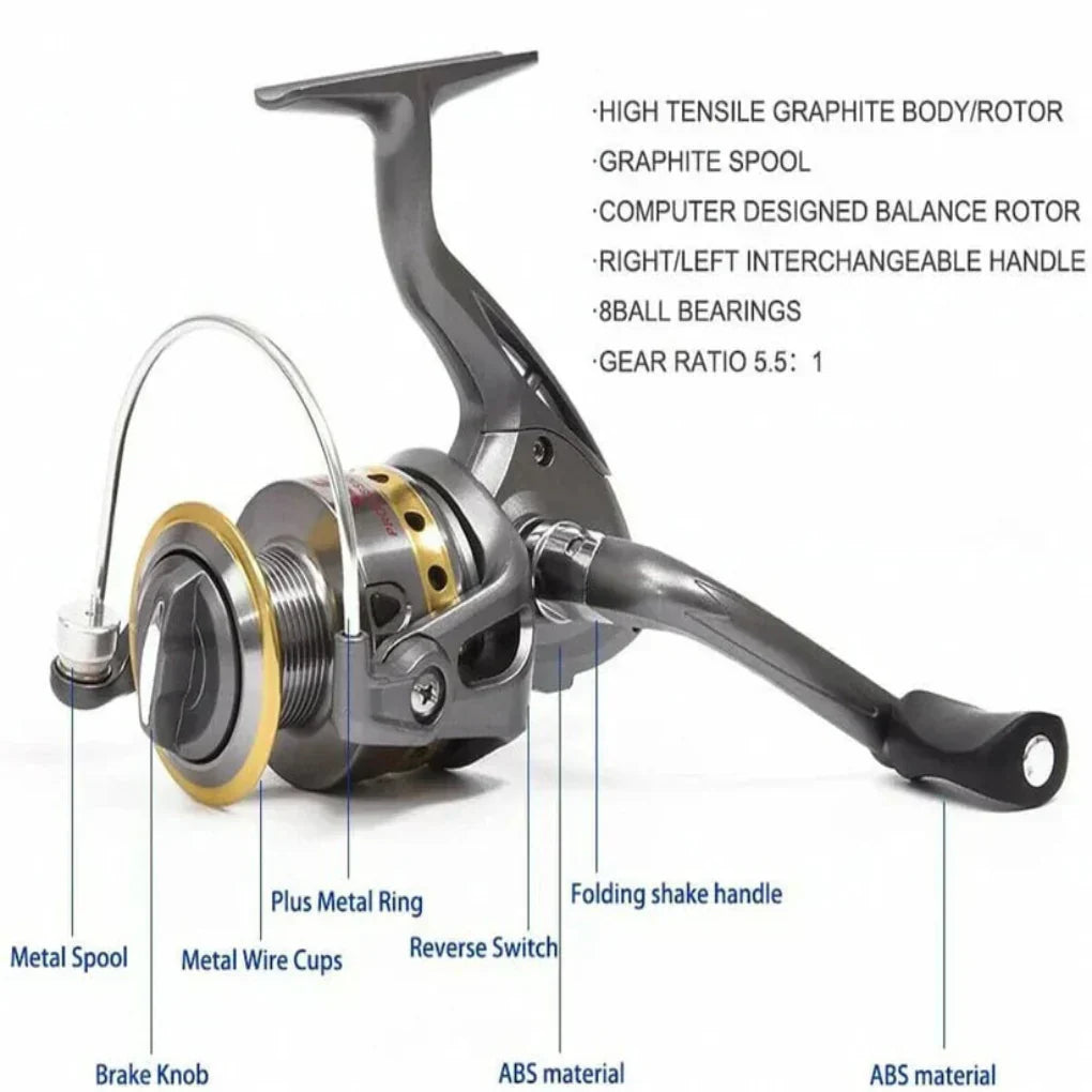 Niki | Telescopic Fishing Rod Combo
