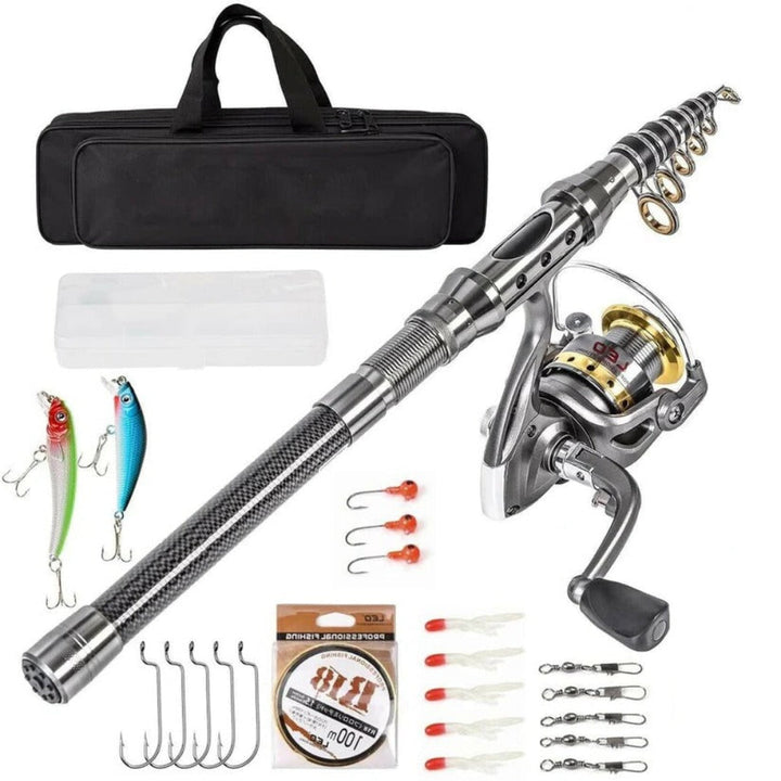 Niki | Telescopic Fishing Rod Combo