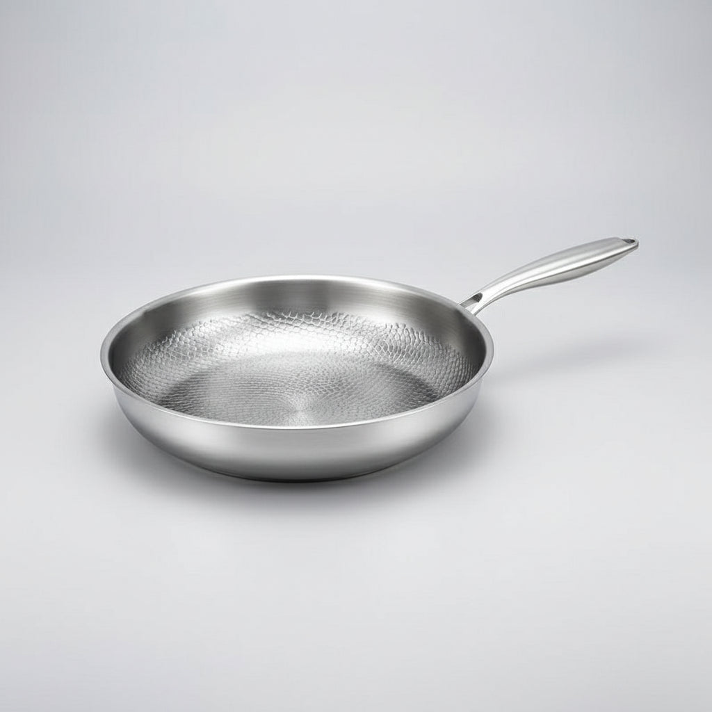 Niki | Titanium hammered non-stick frying pan for induction cooktops and everyday cooking