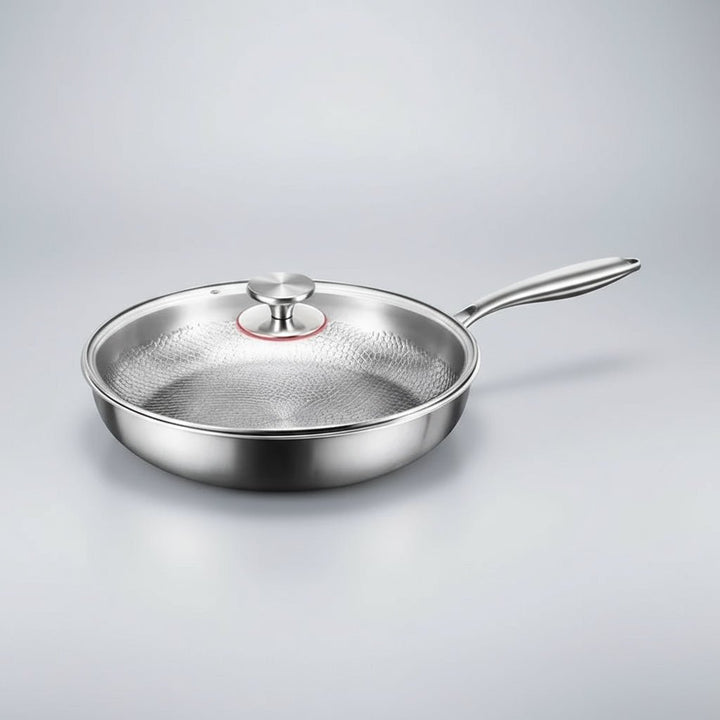Niki | Titanium hammered non-stick frying pan for induction cooktops and everyday cooking