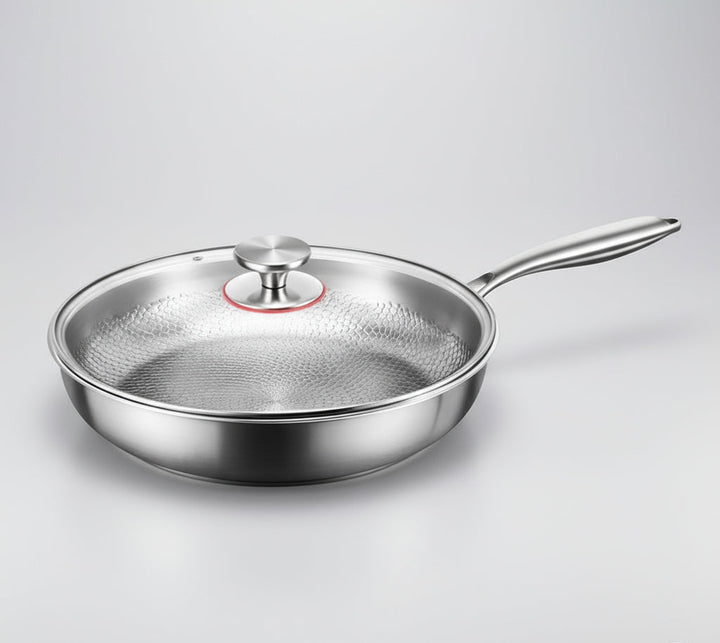 Niki | Titanium hammered non-stick frying pan for induction cooktops and everyday cooking