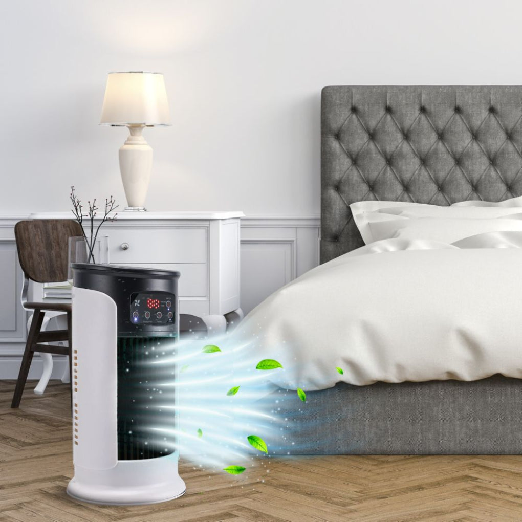 Niki | Tower Air Cooler for Indoor Use, Portable Windowless Design