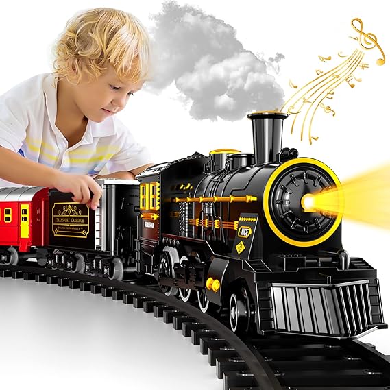 Niki | TrackMaster Pro - Battery-powered electric train set with realistic sounds