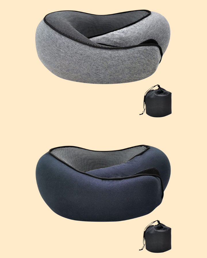 Niki | Travel Neck Pillow with Ergonomic Bone Shape