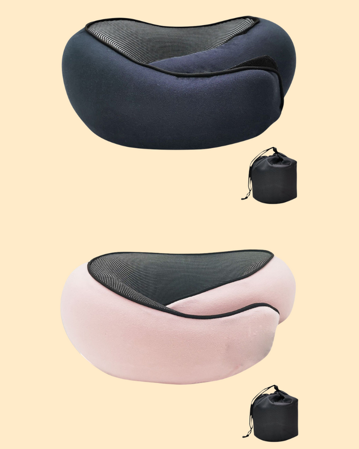 Niki | Travel Neck Pillow with Ergonomic Bone Shape
