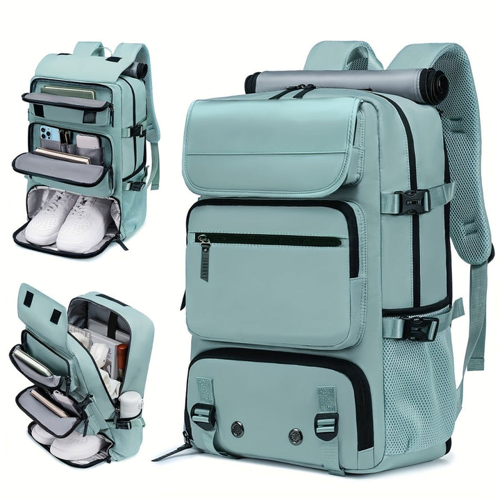 Niki | TRAVELMAX Pack – Waterproof Travel Backpack with USB Port, Shoe Compartment &amp; Anti-Theft Pocket