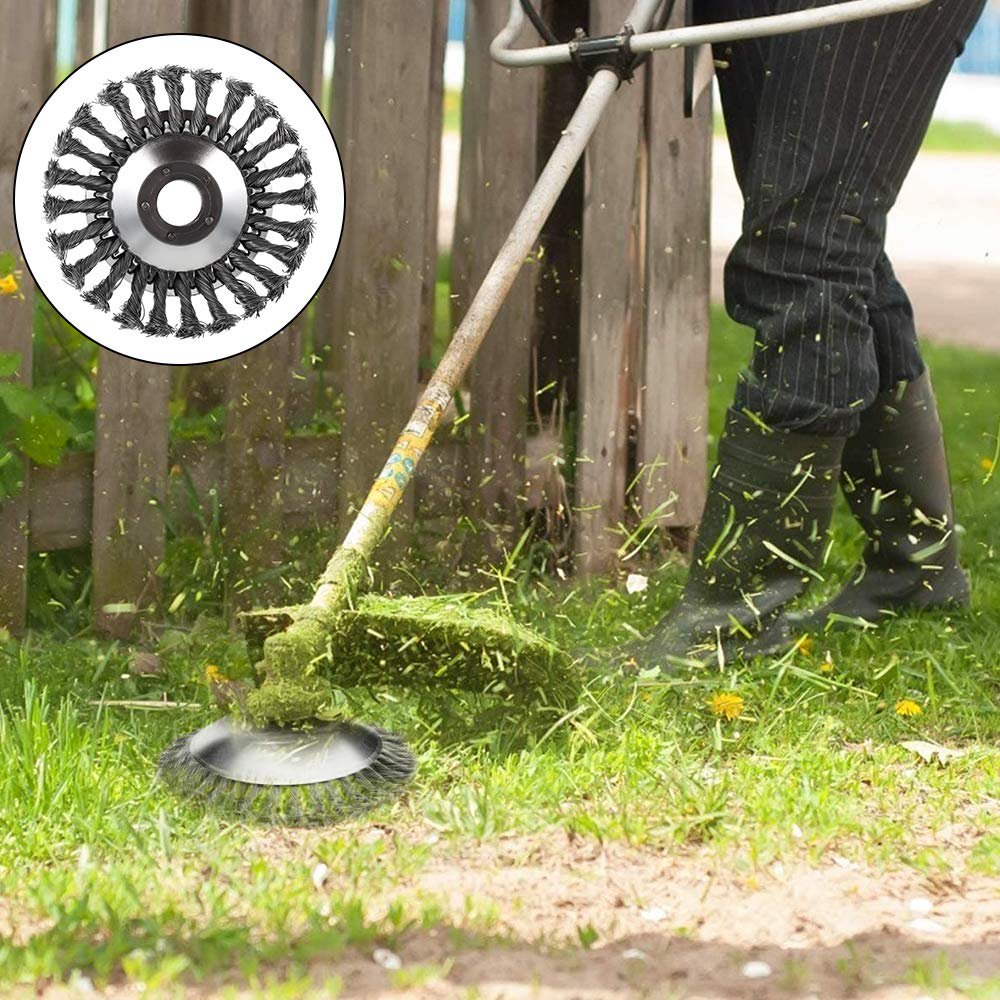 Niki | Trimmer Head | Steel Wire Brush Weed Remover Attachment