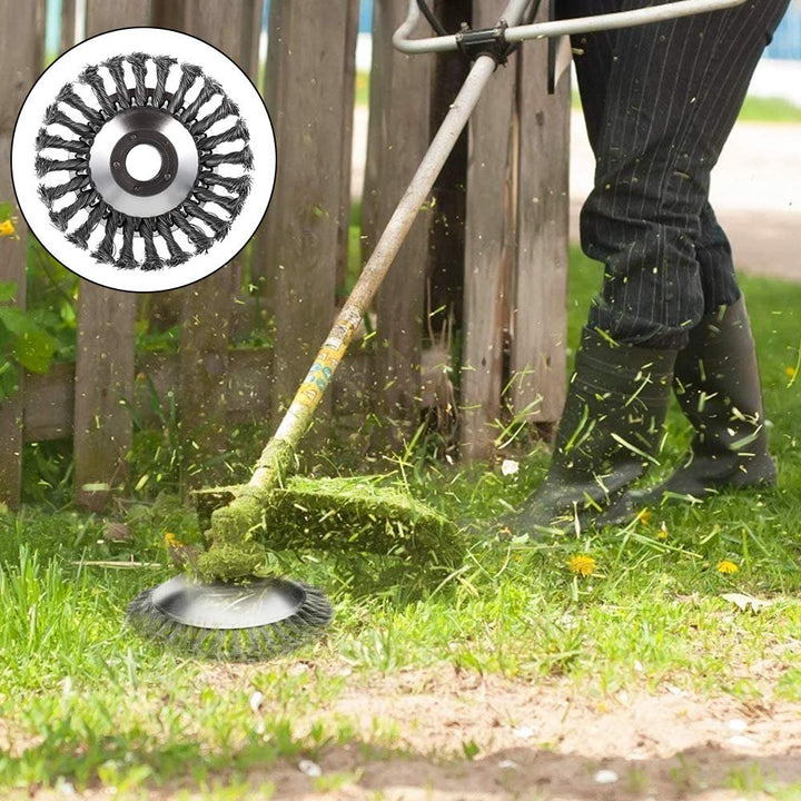 Niki | Trimmer Head | Steel Wire Brush Weed Remover Attachment