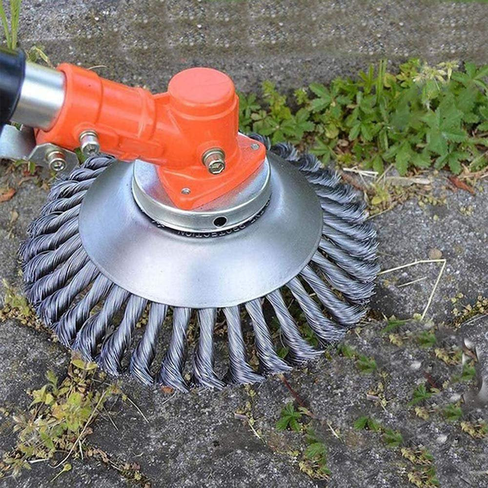 Niki | Trimmer Head | Steel Wire Brush Weed Remover Attachment