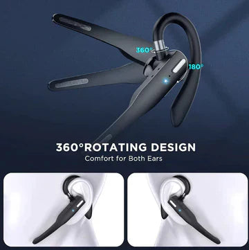 Niki | Trucker Dual Mic Wireless Bluetooth 5.1 Noise-Canceling Headset/Earpiece