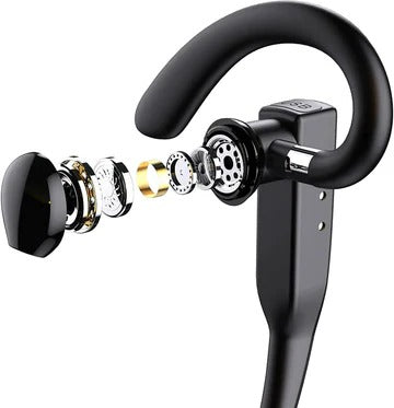 Niki | Trucker Dual Mic Wireless Bluetooth 5.1 Noise-Canceling Headset/Earpiece