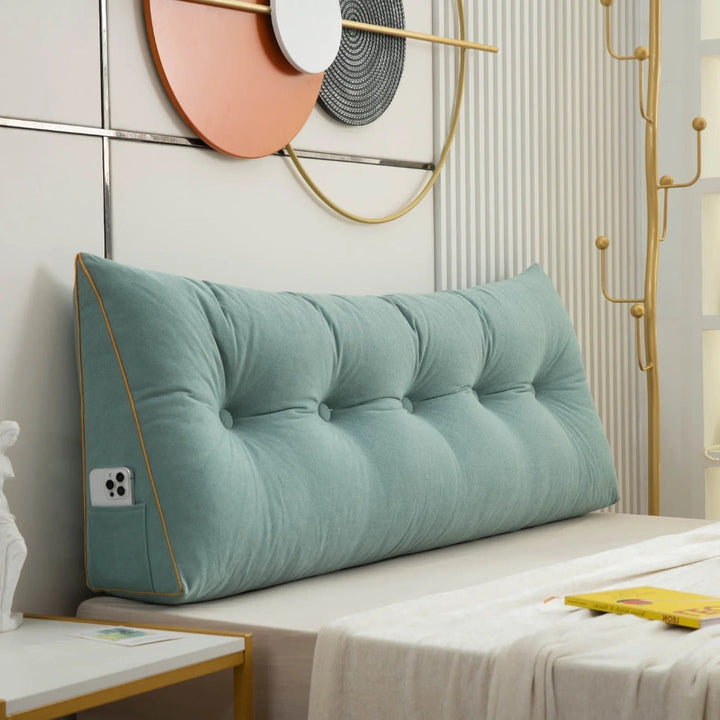 Niki | Tufted Wedge Pillow for Bed Reading Lounge Support