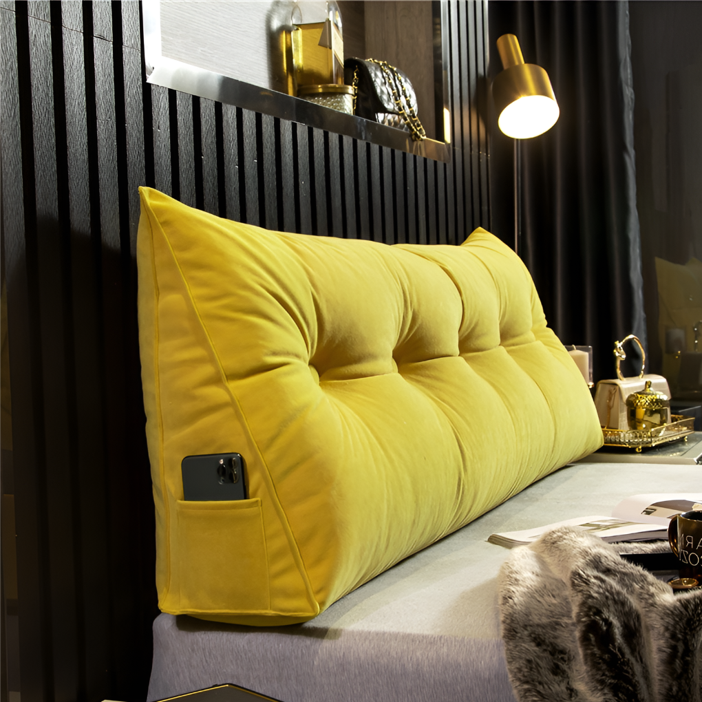 Niki | Tufted Wedge Pillow for Bed Reading Lounge Support