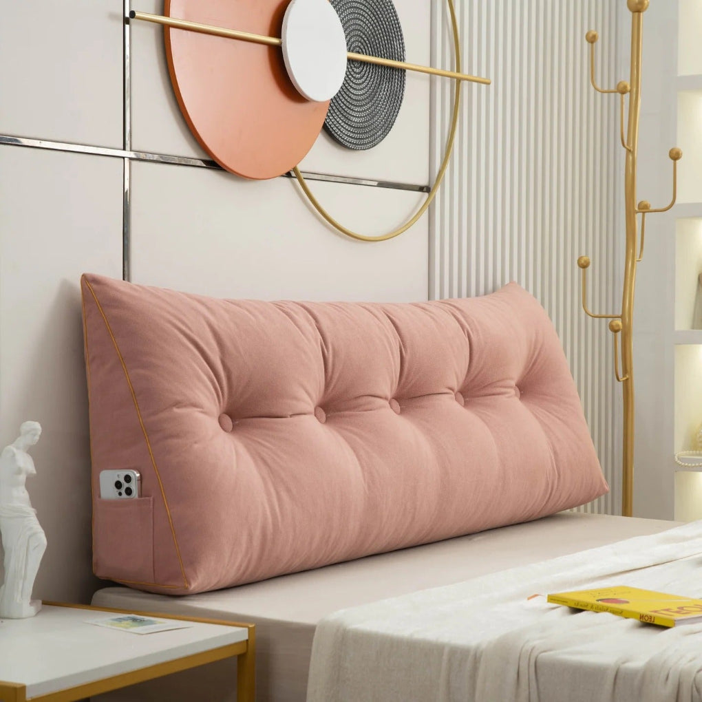 Niki | Tufted Wedge Pillow for Bed Reading Lounge Support