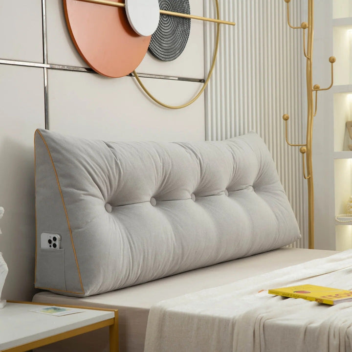 Niki | Tufted Wedge Pillow for Bed Reading Lounge Support
