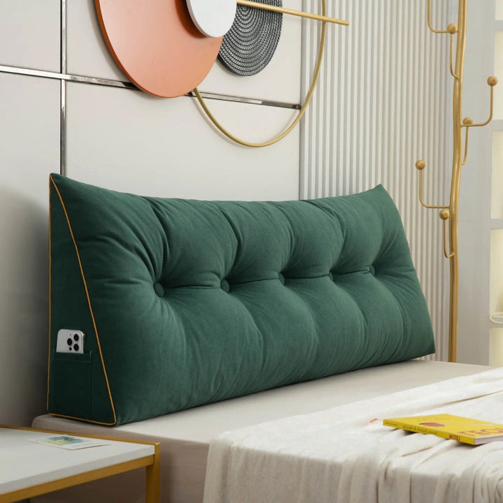 Niki | Tufted Wedge Pillow for Bed Reading Lounge Support