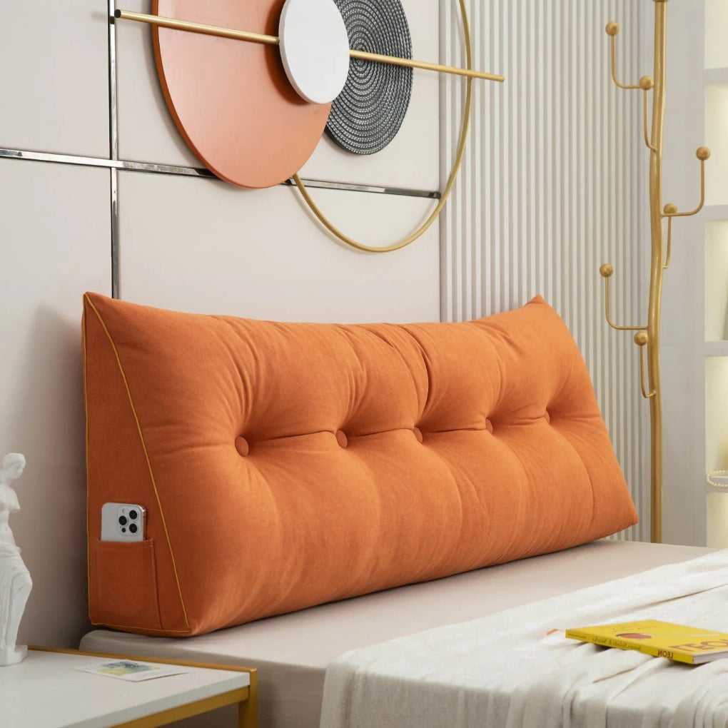 Niki | Tufted Wedge Pillow for Bed Reading Lounge Support