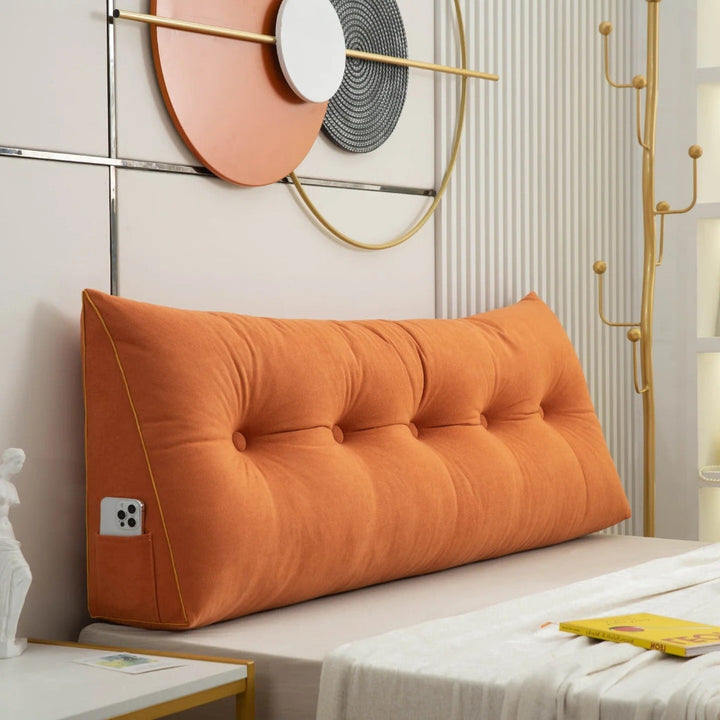 Niki | Tufted Wedge Pillow for Bed Reading Lounge Support