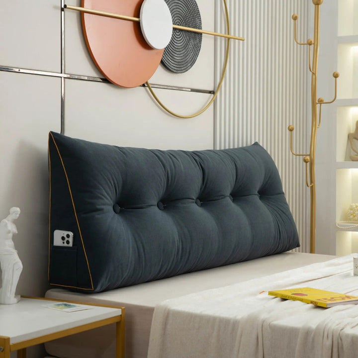 Niki | Tufted Wedge Pillow for Bed Reading Lounge Support