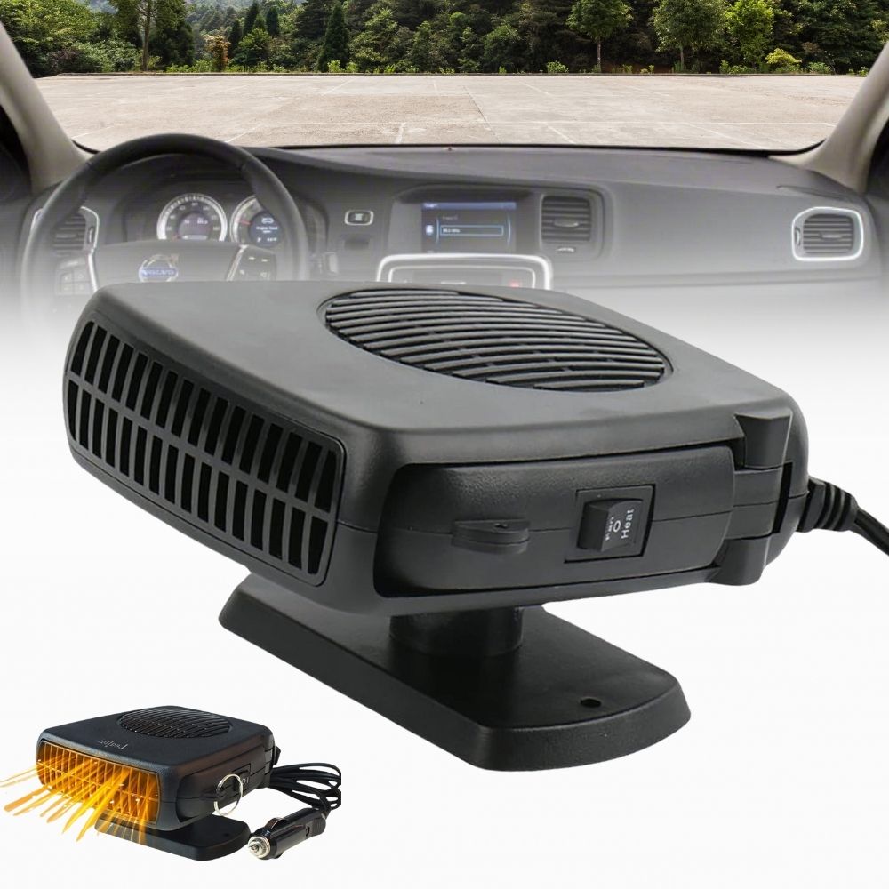 Niki | TurboHeat | 12V Car Heater – 150W/300W Ceramic Fan Heater, Portable Car Dehumidifier &amp; Heater