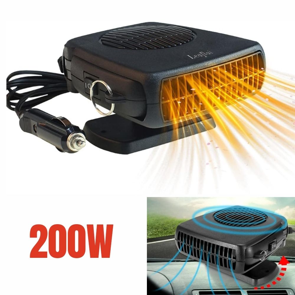 Niki | TurboHeat | 12V Car Heater – 150W/300W Ceramic Fan Heater, Portable Car Dehumidifier &amp; Heater