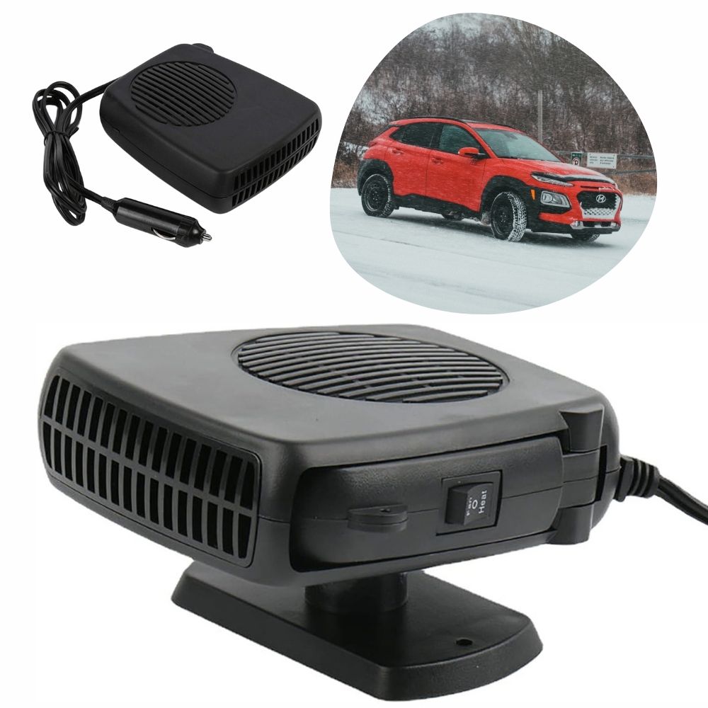Niki | TurboHeat | 12V Car Heater – 150W/300W Ceramic Fan Heater, Portable Car Dehumidifier & Heater