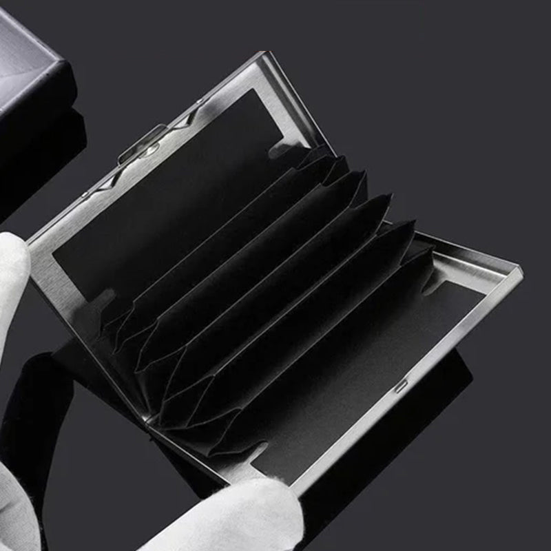 Niki | Ultra-thin Card Holder with Theft and Demagnetization Protection