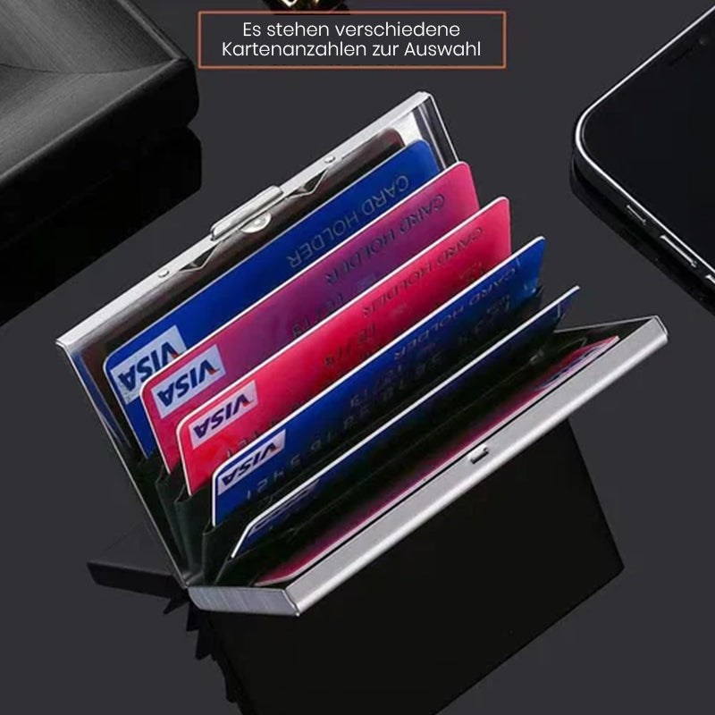 Niki | Ultra-thin Card Holder with Theft and Demagnetization Protection