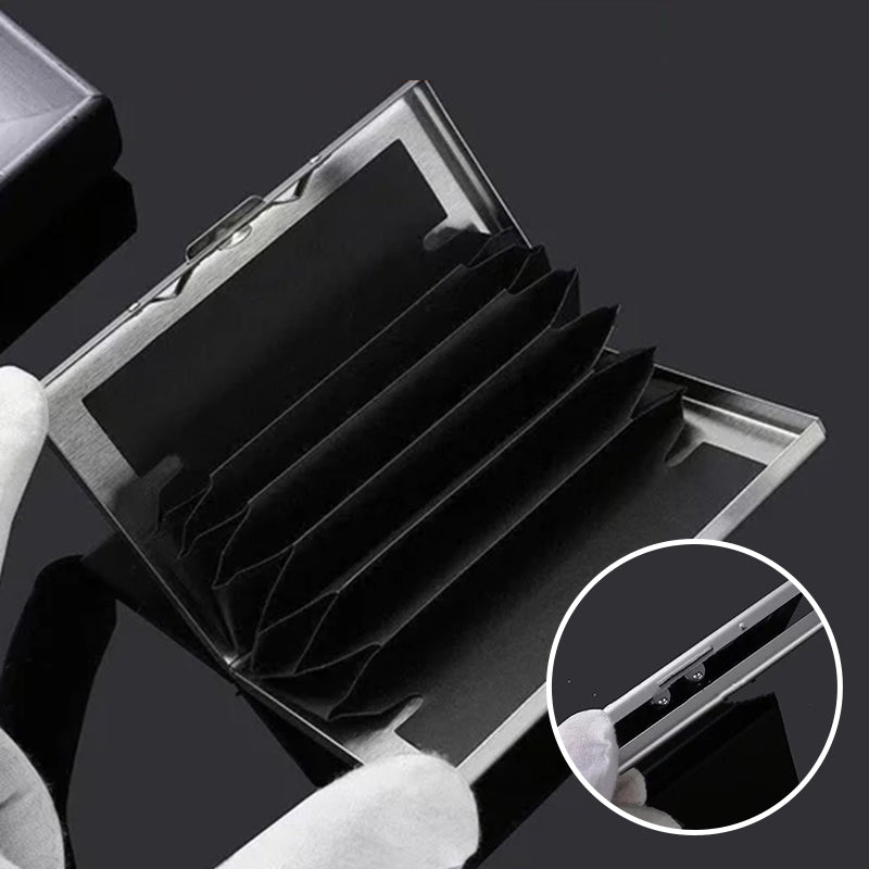Niki | Ultra-thin Card Holder with Theft and Demagnetization Protection