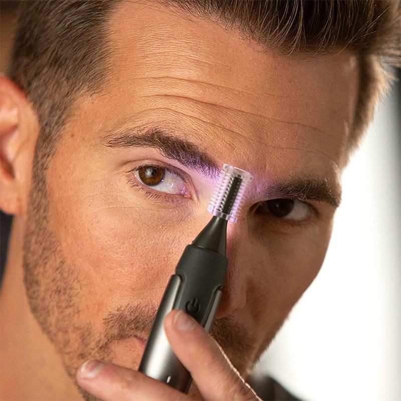 Niki | Ultra-thin Precision Trimmer | Micro-Oscillation Blades | Titanium Stainless Steel Technology | Integrated LED Lighting | Ergonomic Design