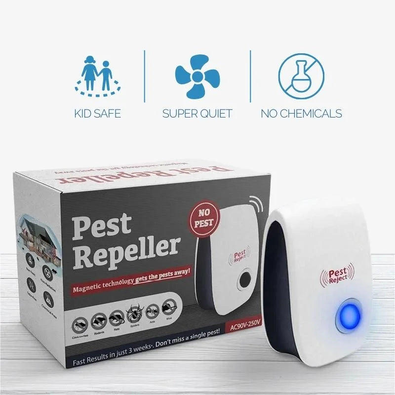 Niki | Ultrasonic Mouse Repeller – Odorless Pest Control Safe for Children &amp; Pets