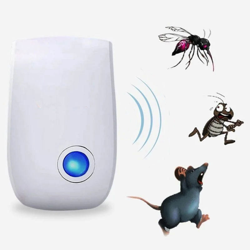 Niki | Ultrasonic Mouse Repeller – Odorless Pest Control Safe for Children &amp; Pets