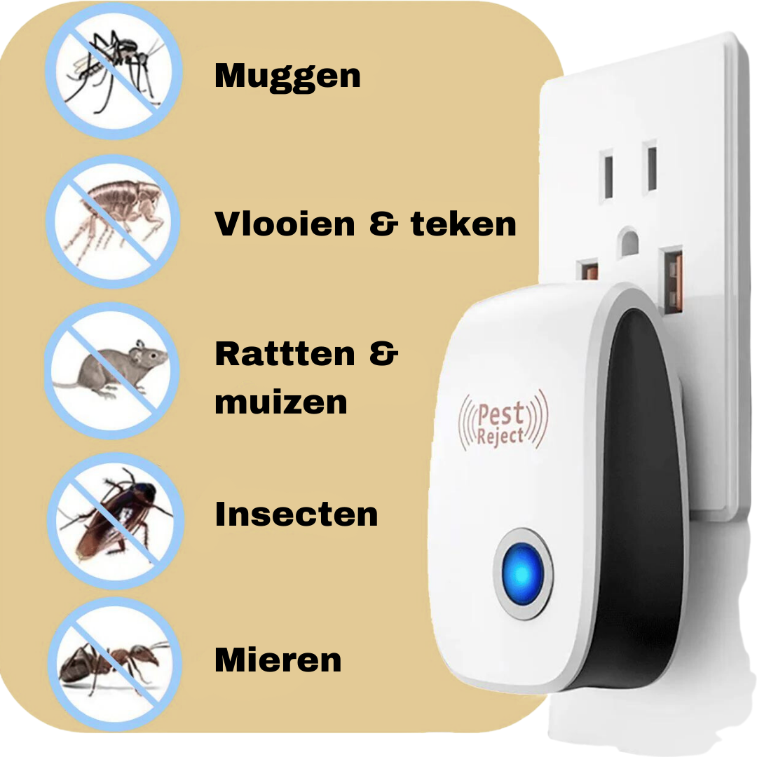 Niki | Ultrasonic Pest Repeller for Home and Garden