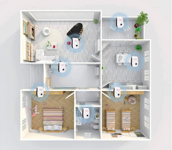 Niki | Ultrasonic Pest Repeller for Home and Garden