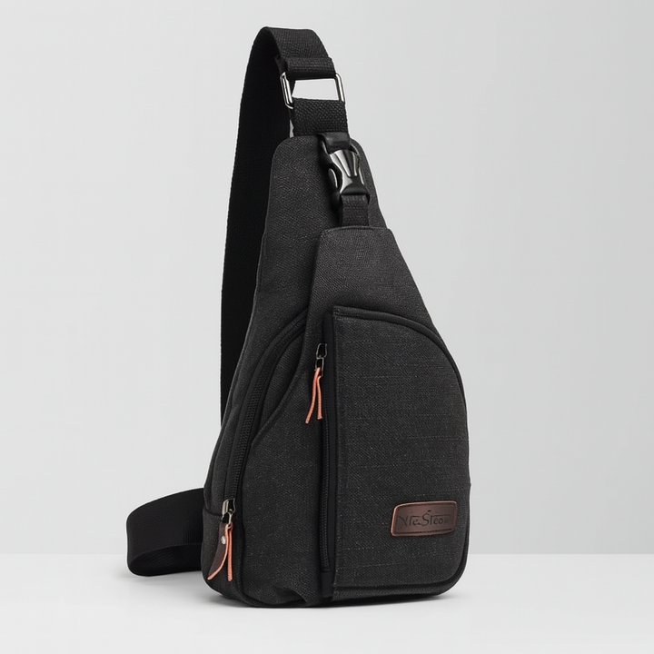 Niki | Unisex Canvas Sling Chest Bag