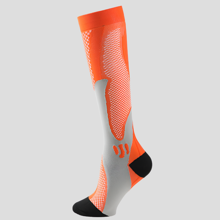 Niki | Unisex Compression Knee High Socks with Textured Knit