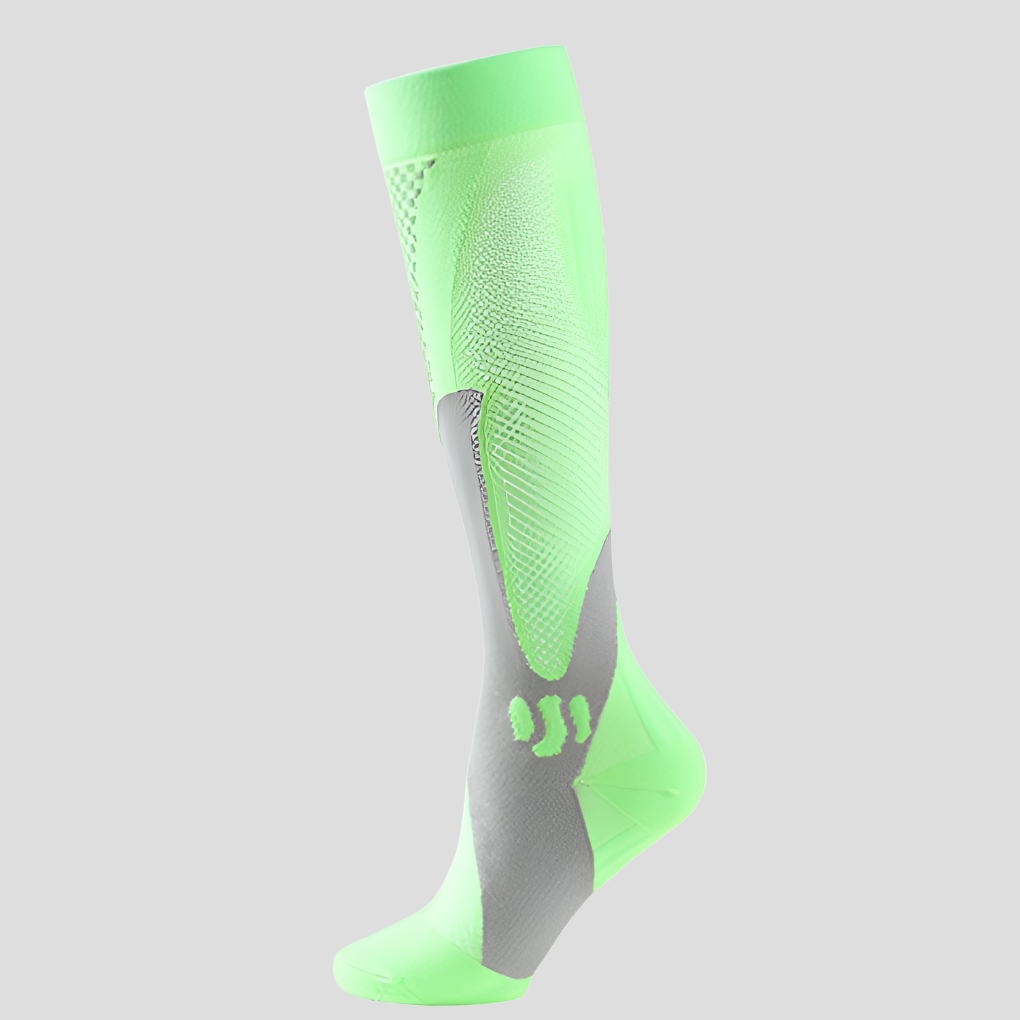Niki | Unisex Compression Knee High Socks with Textured Knit