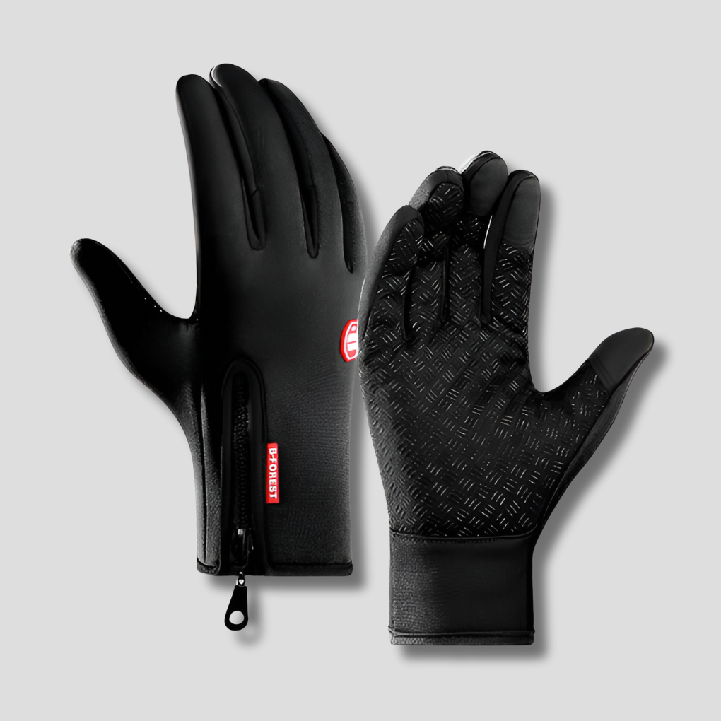 Niki | Unisex Heated Ski &amp; Cycling Gloves with Zipper