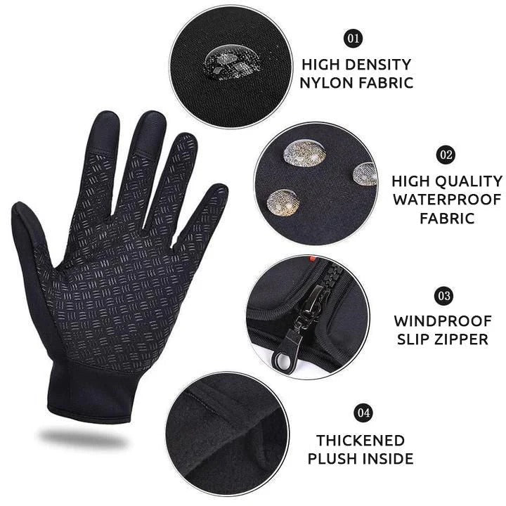 Niki | Unisex Heated Thermal Gloves for Winter Outdoor Activities